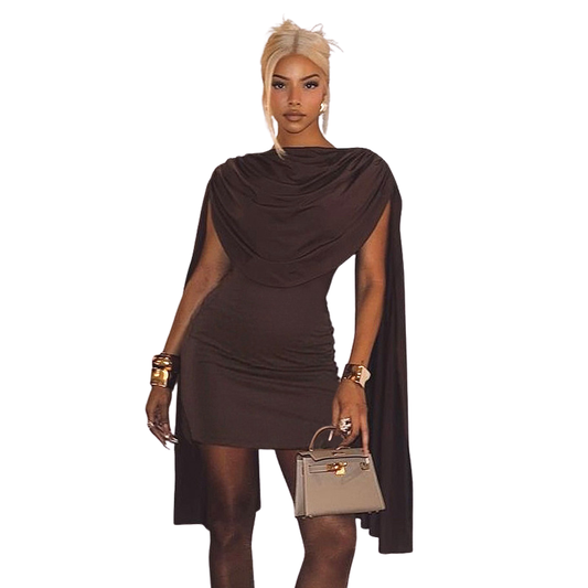 NATASHA™ – Sleek Sleeveless Plain Dress